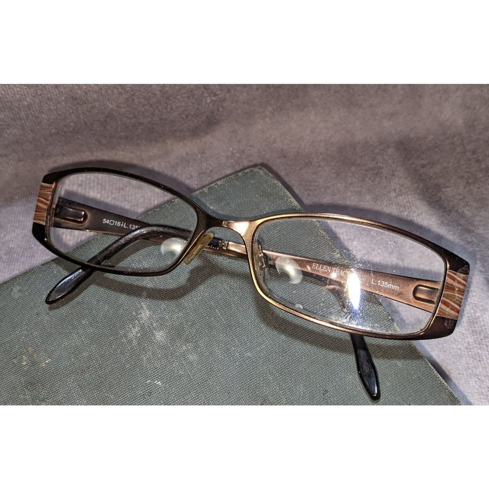 Ellen Tracy Grenada Brown Glasses - image 2